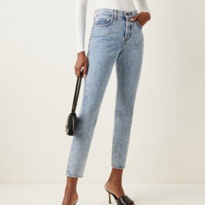 WARDROBE.NYC Straight Leg Jeans